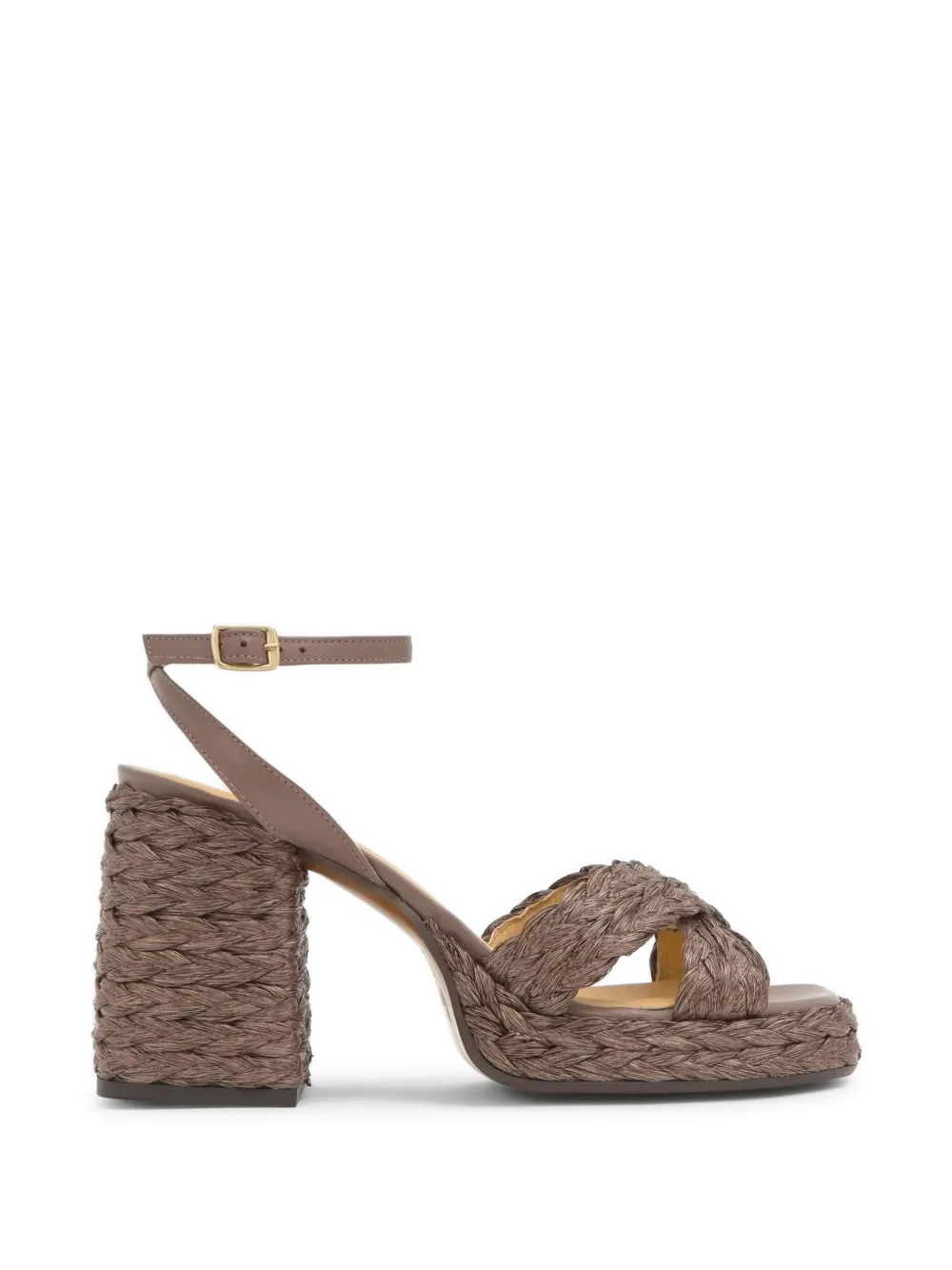Castañer Valerietta braided sandals Bruin