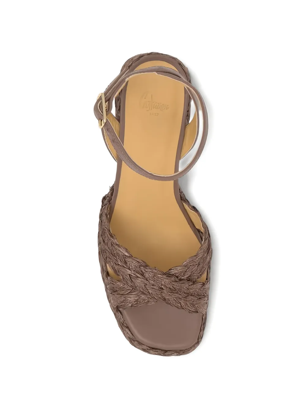 Castañer Valerietta braided sandals Bruin