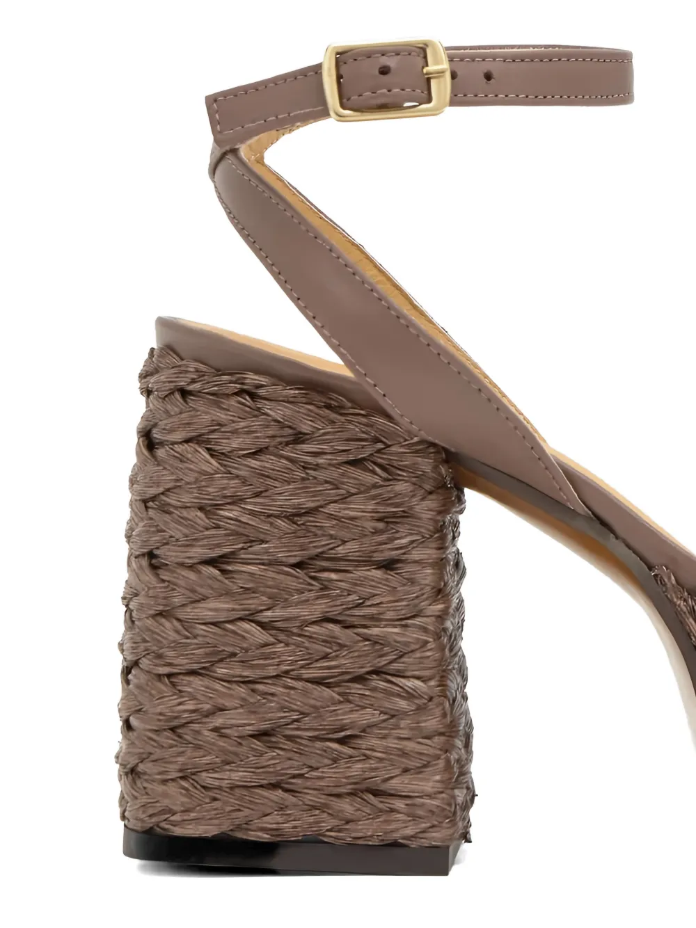 Castañer Valerietta braided sandals Bruin