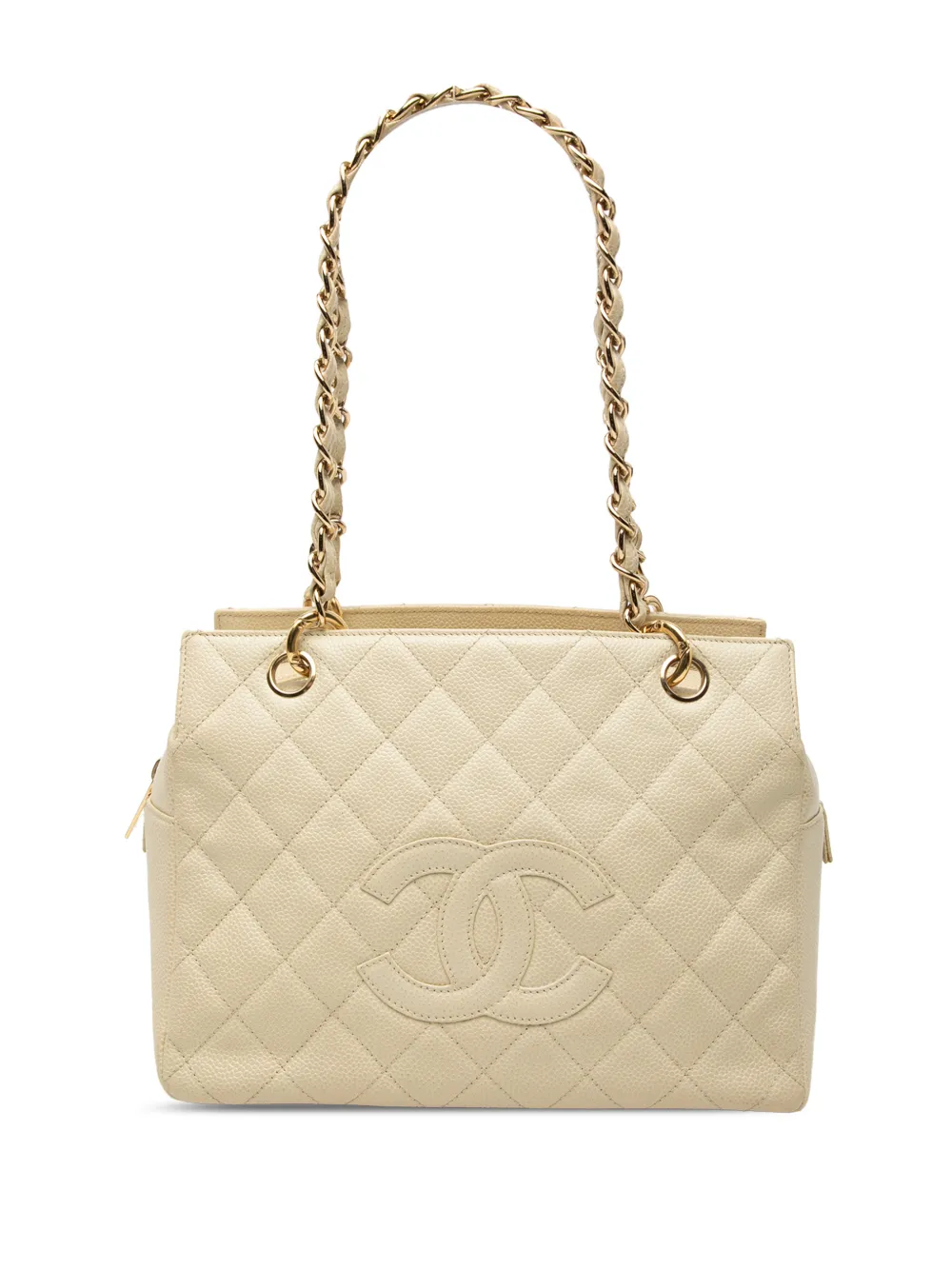 CHANEL Pre-Owned 2003-2004 Petite Caviar Timeless tote bag - Marrone