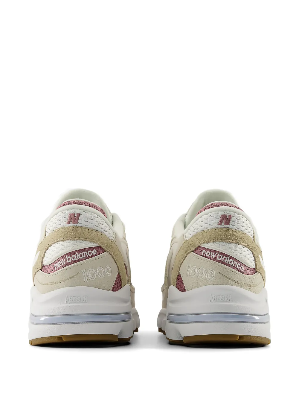 New Balance 1000 sneakers met vlakken Beige