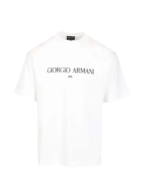 Giorgio Armani logo-print t-shirt