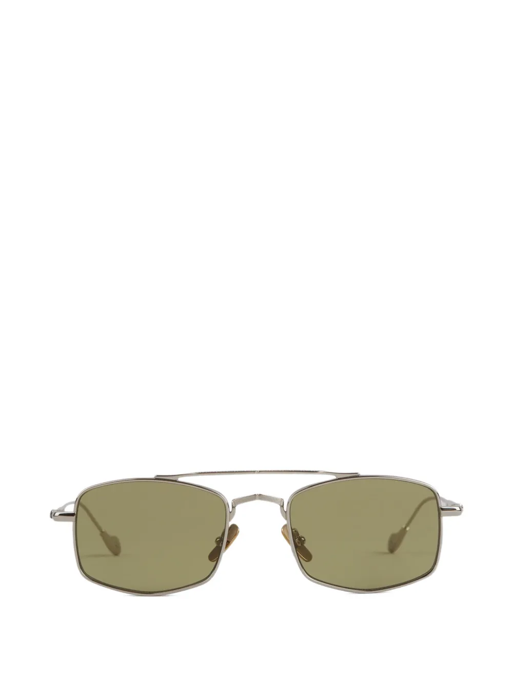 Cutler & Gross x The Great Frog Bowie rectangle-frame sunglasses - Argento