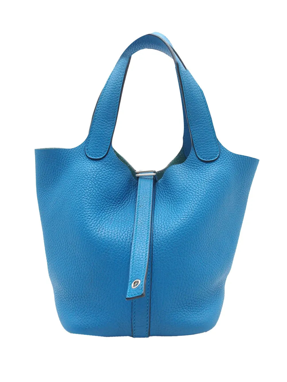 Hermès Pre-Owned 2017 Clemence Picotin Lock 18 handbag - Blau