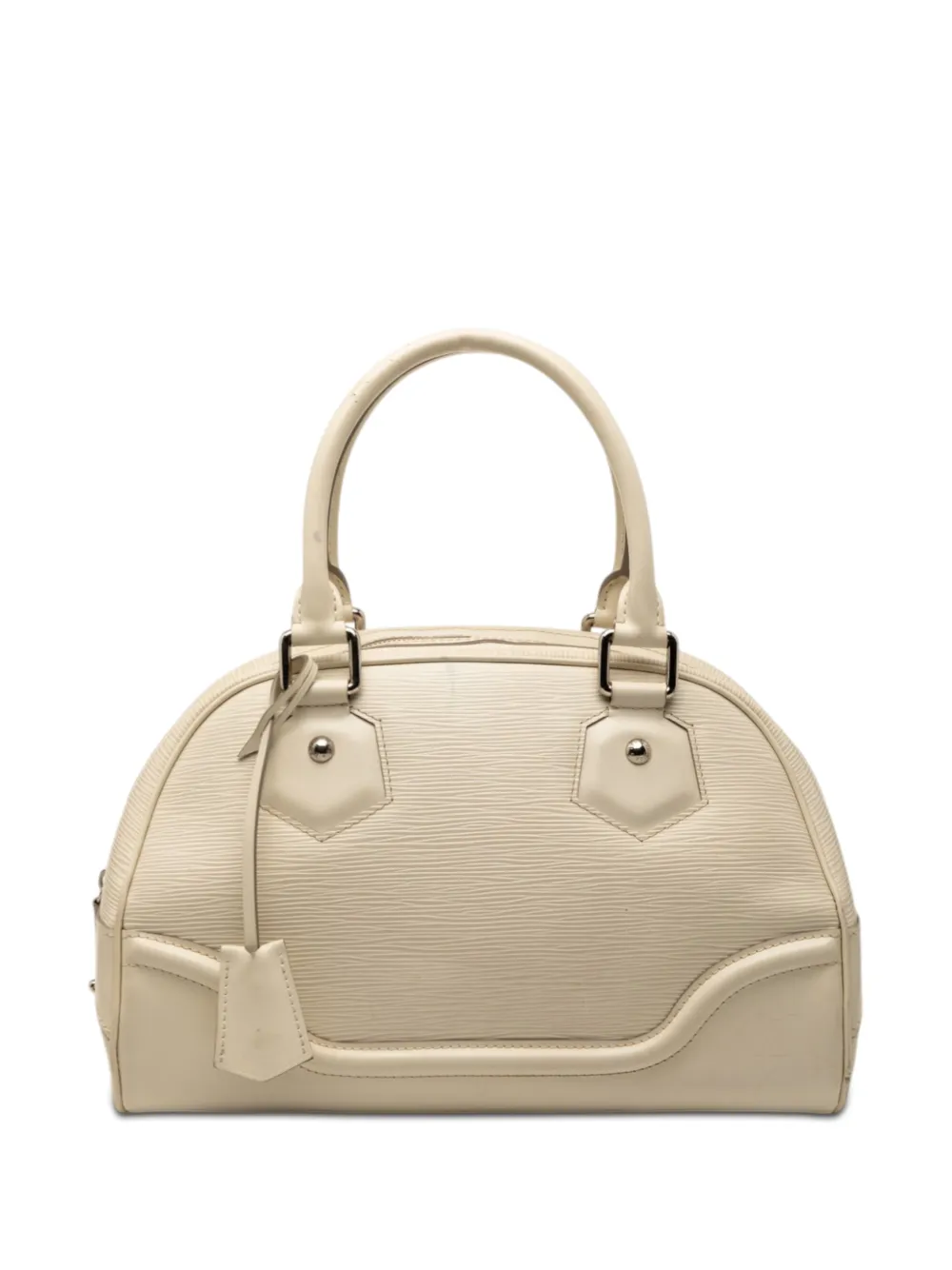Louis Vuitton Pre-Owned 2008 Epi Bowling Montaigne PM handbag - Bianco