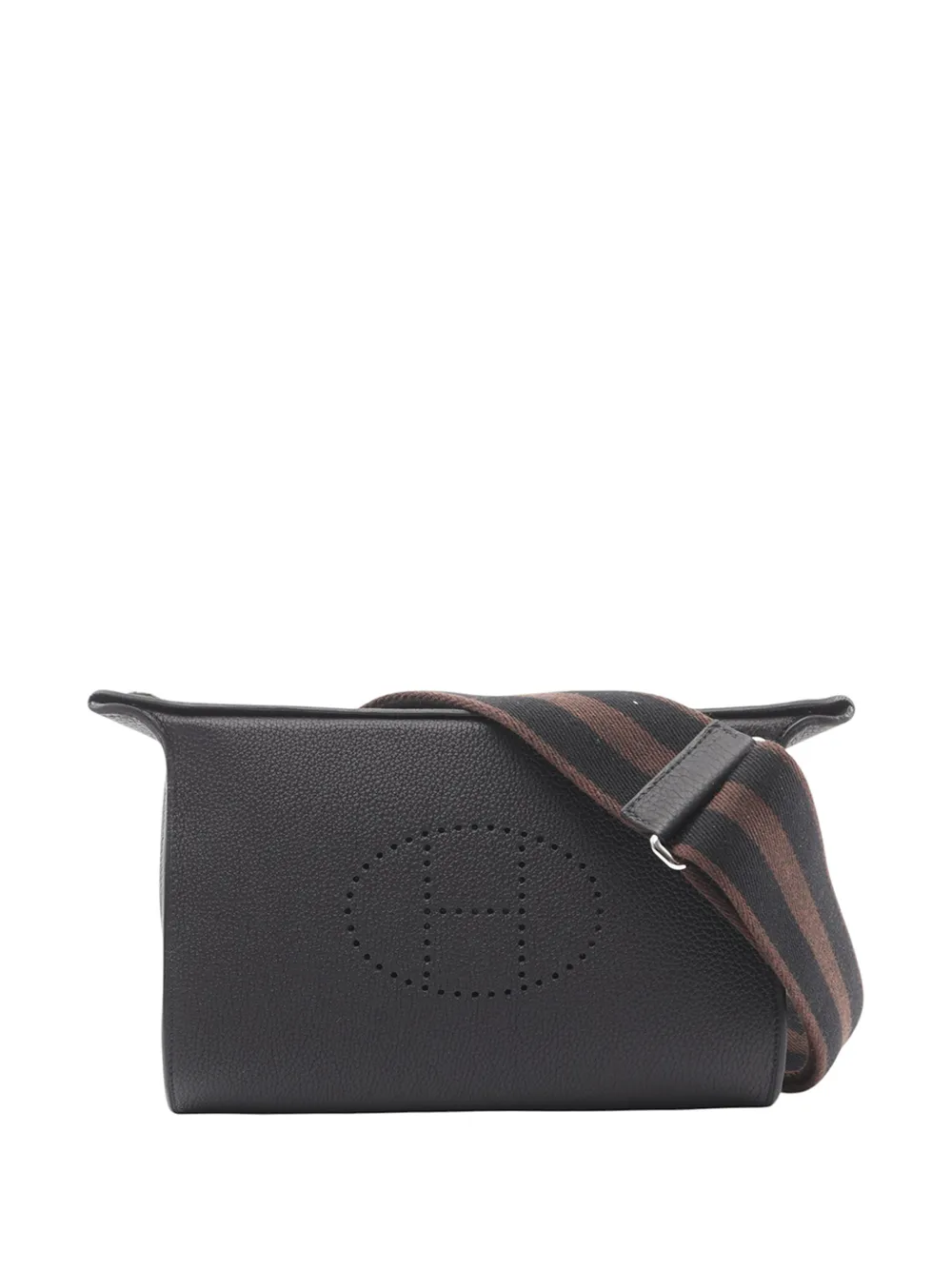 Hermès Pre-Owned 2023 Togo Videpoches crossbody bag - Nero