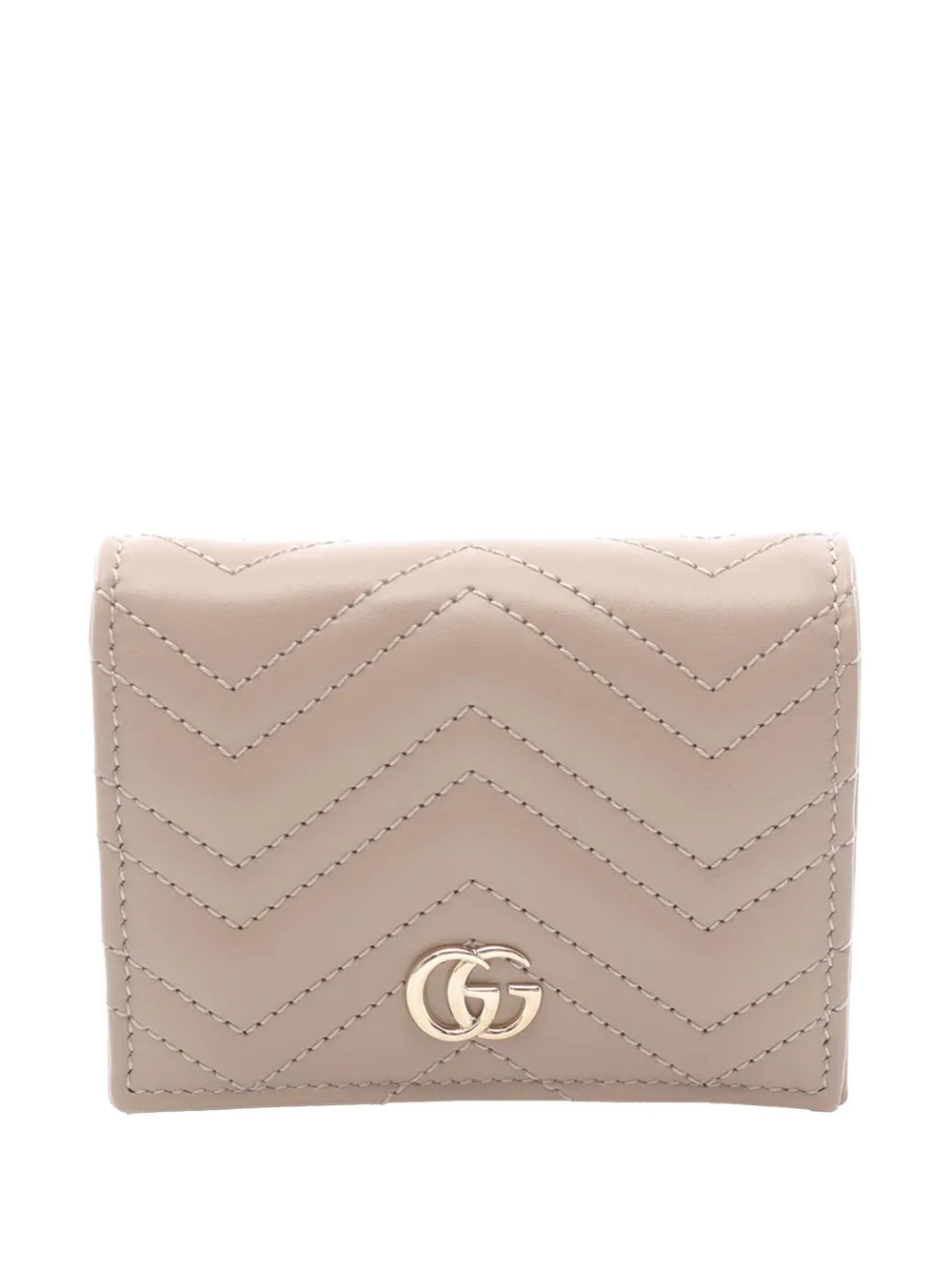 Gucci Pre-Owned 2016-2026 GG Marmont Wallet small wallets - Toni neutri