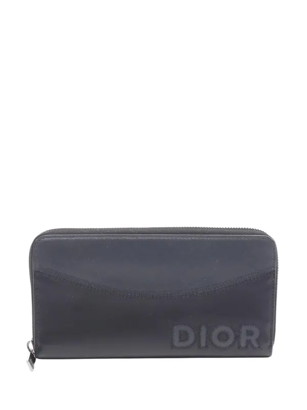 Christian Dior Pre-Owned 2010-2026 レザー 長財布 | ブラック 