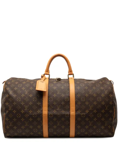Louis Vuitton Pre-Owned Borsa da viaggio Keepall 55 con monogramma 2003