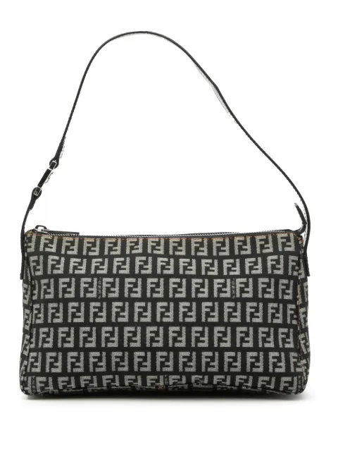 Fendi Pre-Owned sac porté épaule en toile à motif Zucchino (2000-2025)