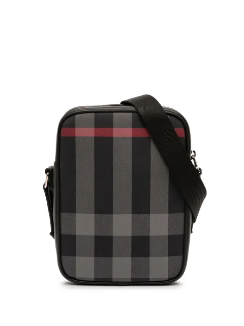 Burberry Pre-Owned 2023-2026 Giant Check Nylon Vertical Paddy crossbody bag