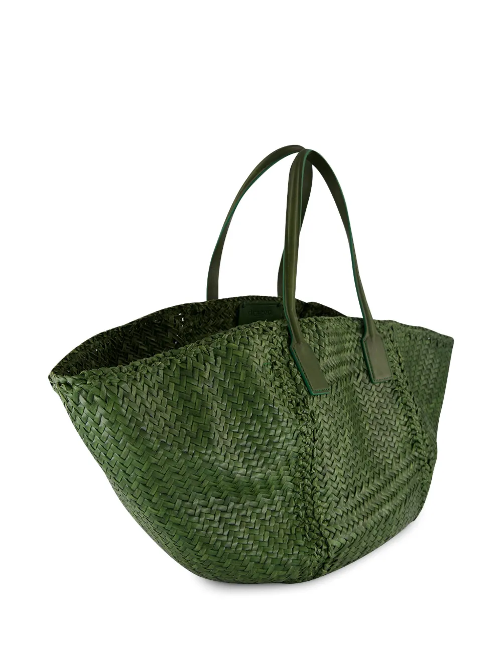 DRAGON DIFFUSION Teresa geweven shopper Groen
