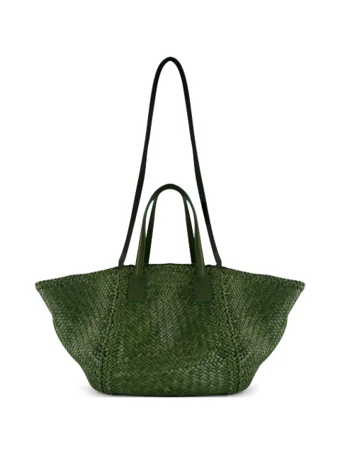 DRAGON DIFFUSION Teresa woven tote bag