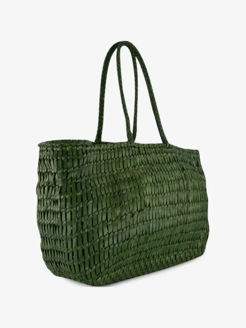 DRAGON DIFFUSION Terrafino woven tote bag