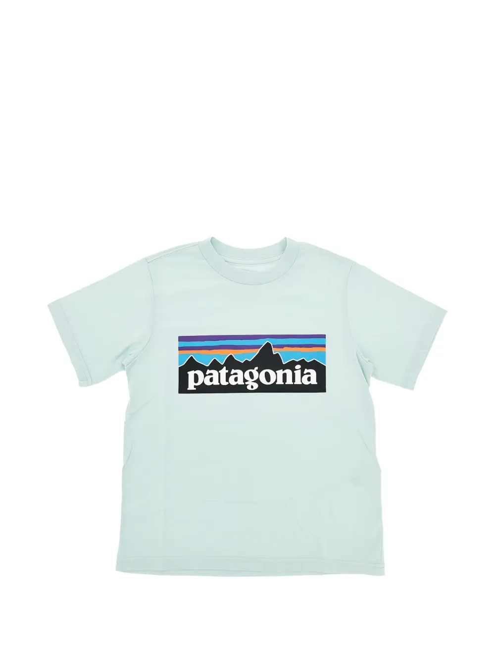 Patagonia P-6 logo-print T-shirt - Blu
