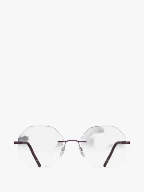 Silhouette Dawn geometric-frame glasses