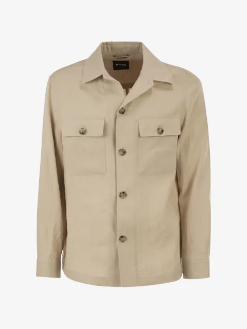 BOSS relaxed-fit shirt jacket