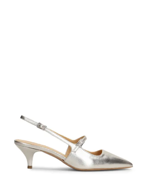 Fratelli Russo zapatillas con tira trasera y hebilla