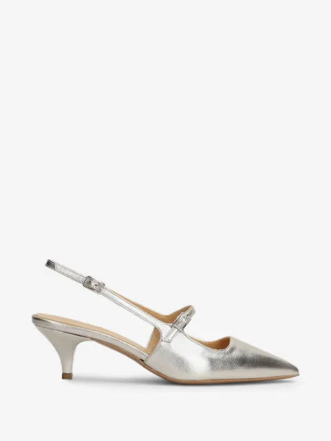 Fratelli Russo zapatillas con tira trasera y hebilla
