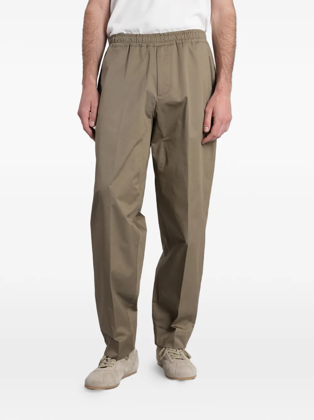 STATE OF ORDER elasticated-waist track pants - Toni neutri