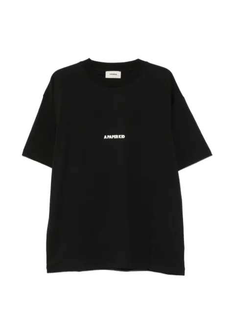 A Paper Kid T-shirt con logo