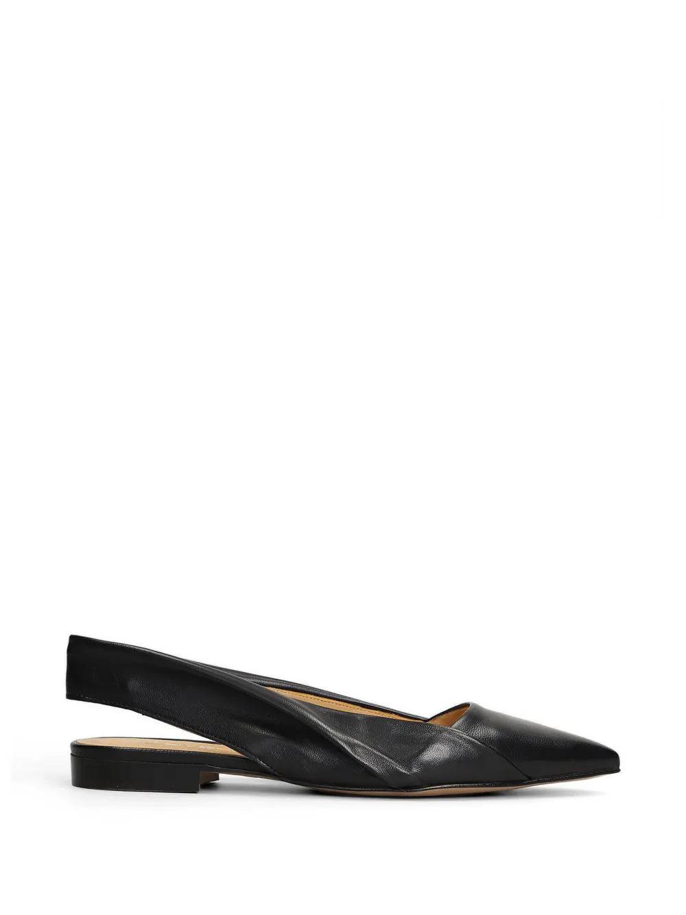 ALCHIMIA pointed-toe slingback ballet flats - Nero