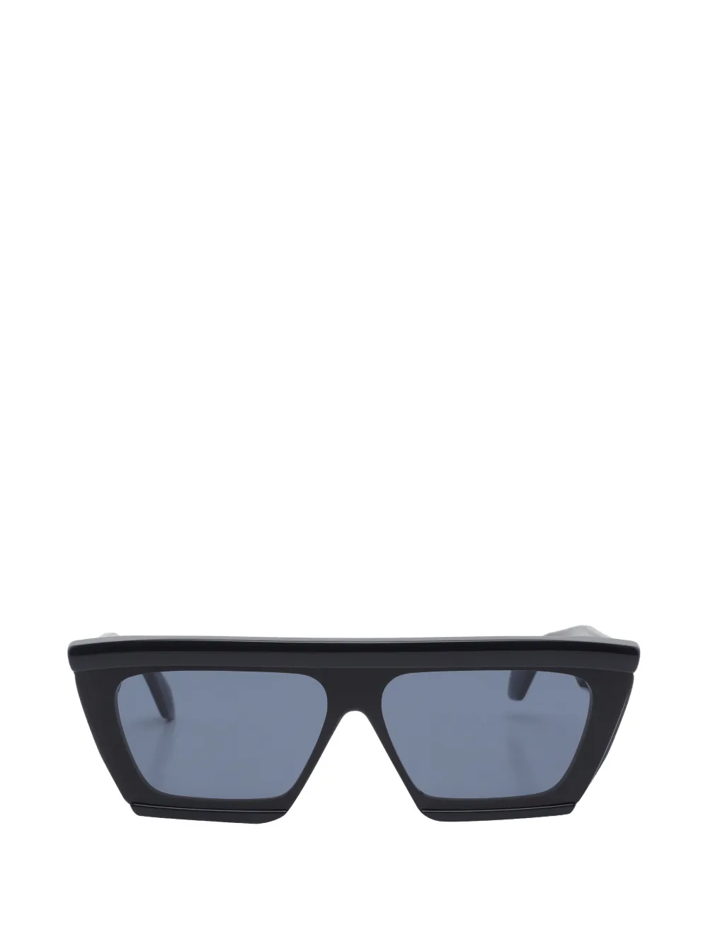 Alaia Eyewear Zonnebril met masker montuur Zwart