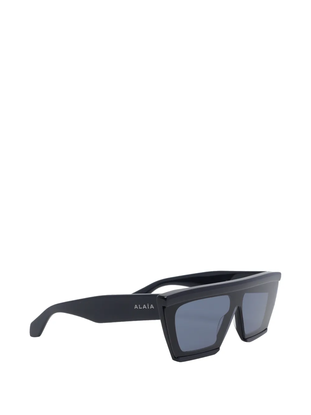 Alaia Eyewear Zonnebril met masker montuur Zwart