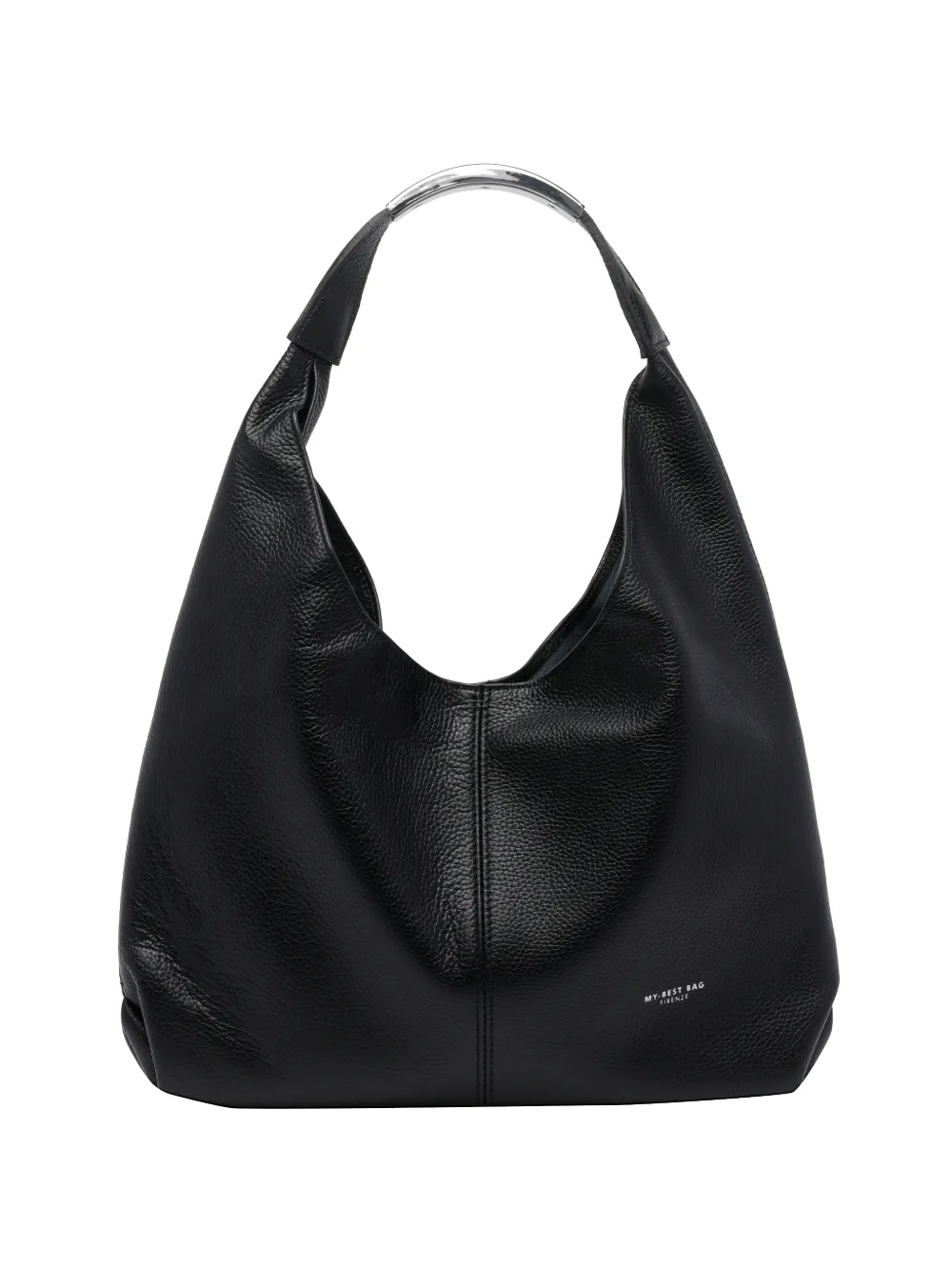 MY BEST BAG Firenze leather shoulder bag - Nero