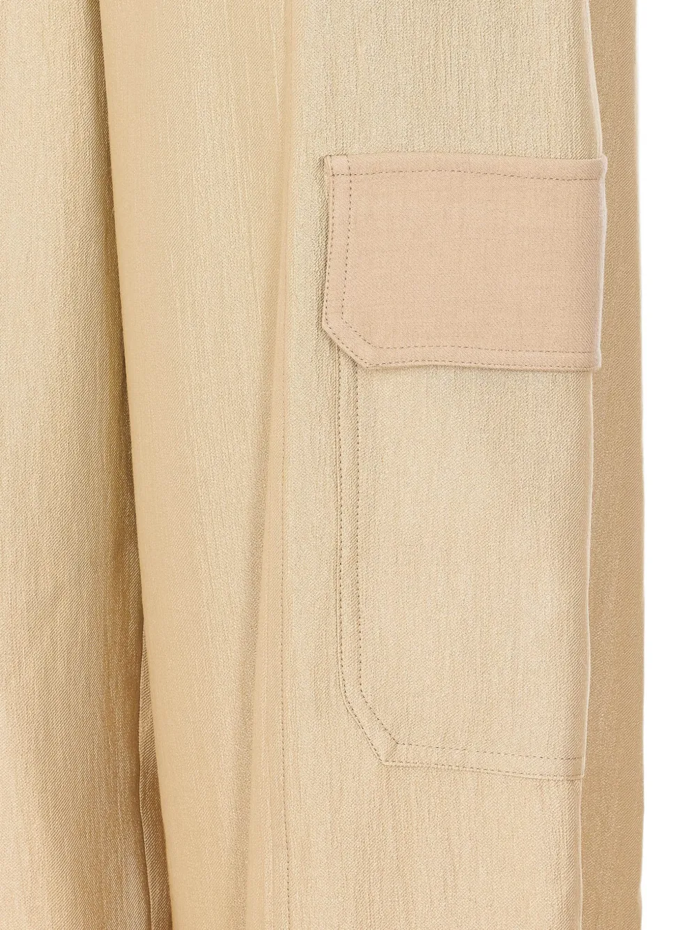 TWINSET Cargo broek Beige