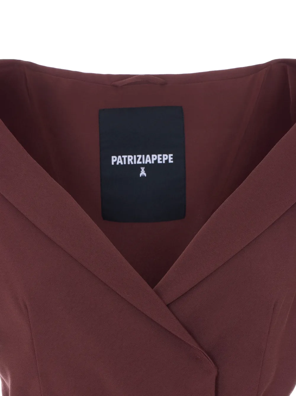Patrizia Pepe Jack met V-hals Rood