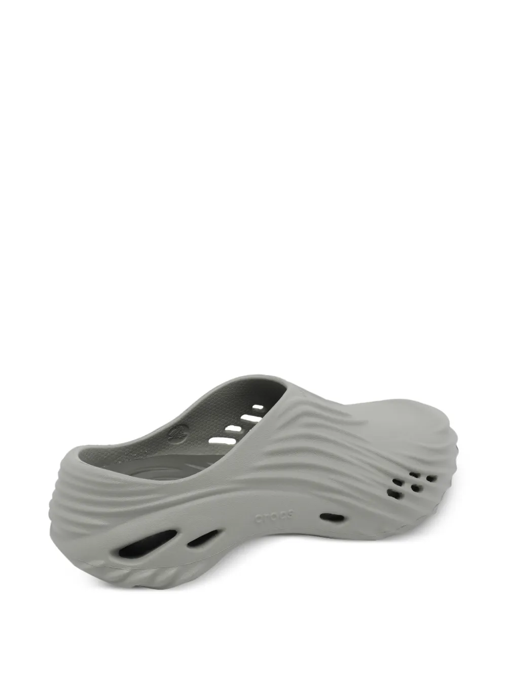 Crocs U-shaped Echo Wave slides Grijs