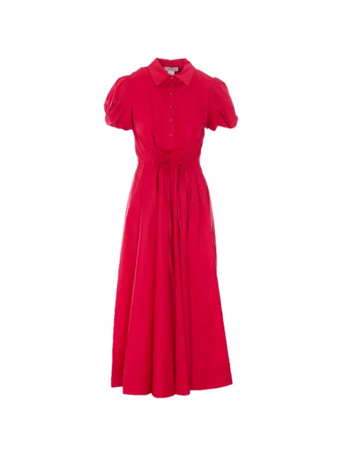 TWINSET balloon-sleeve midi dress