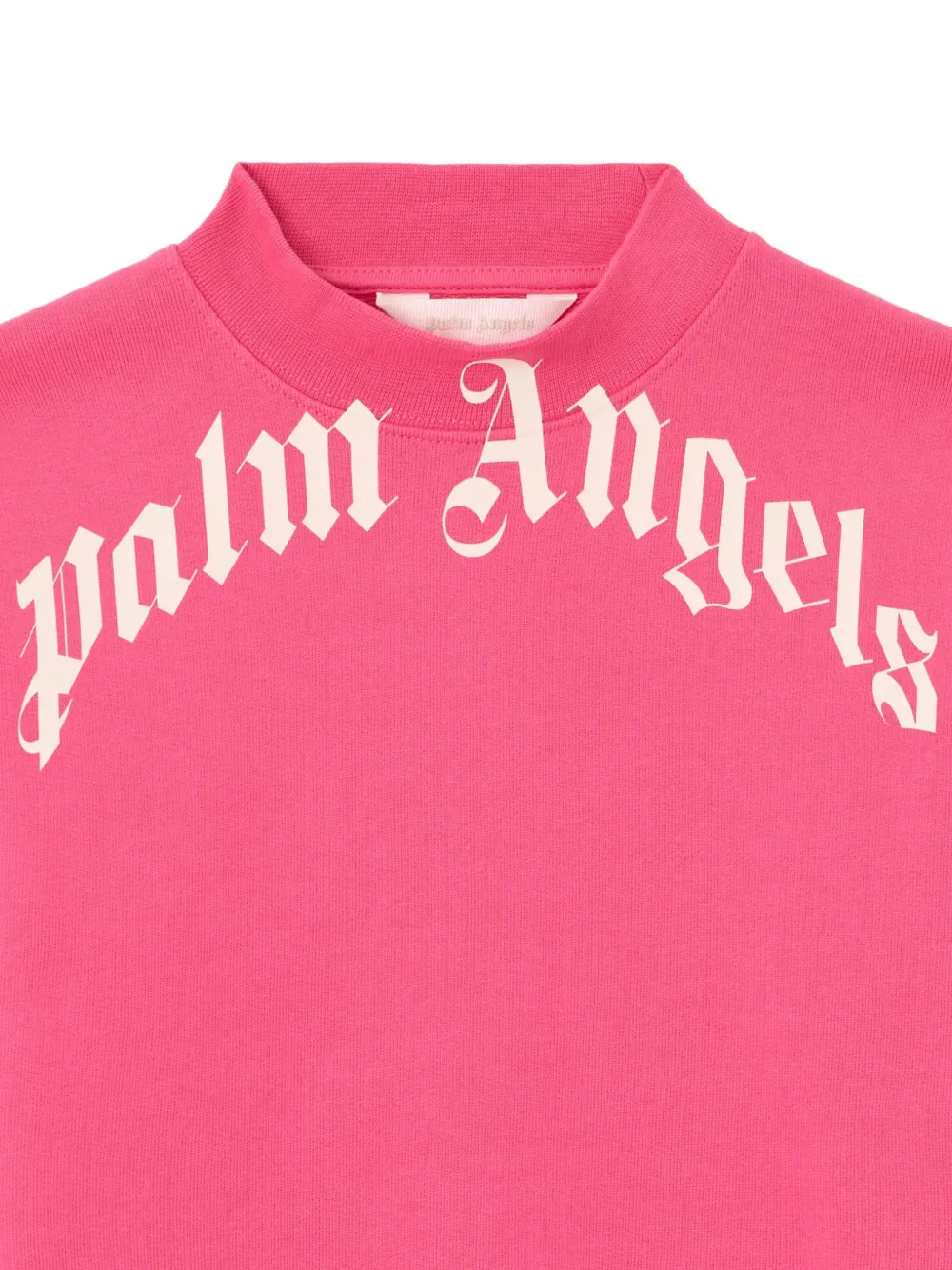 Palm Angels Kids Sweater met logoprint Roze