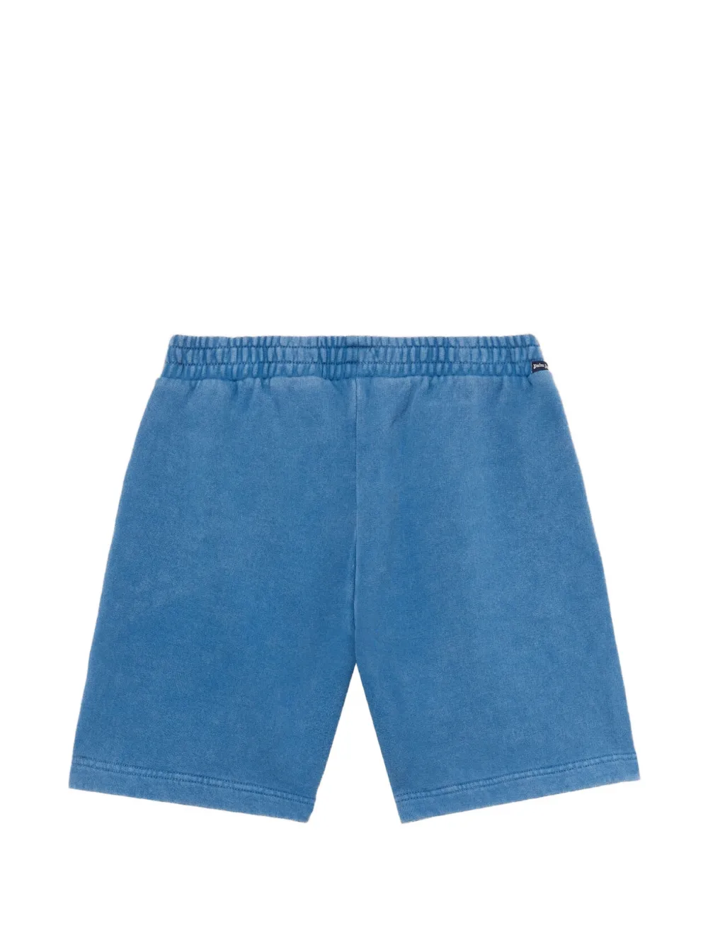 Palm Angels Kids Shorts met vervaagd effect en logoprint Blauw