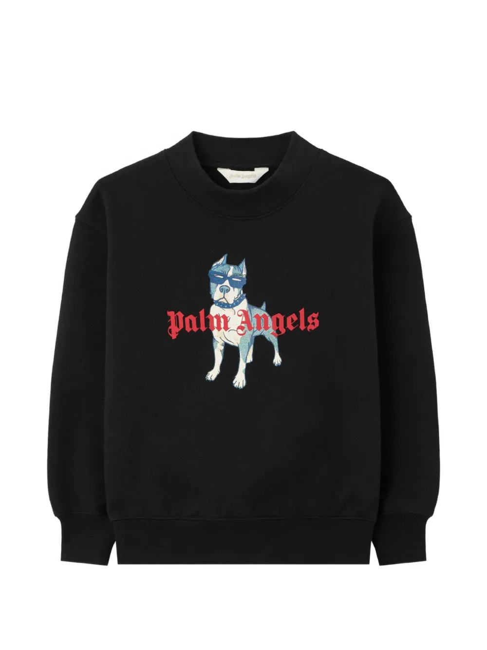Palm Angels Kids Palm Dog logo-print sweatshirt - Nero