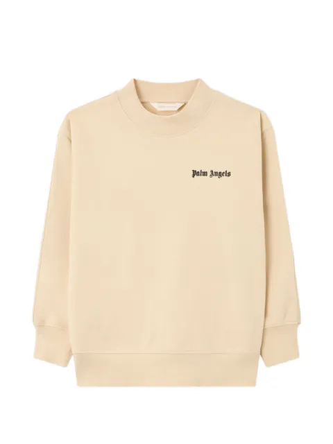 Palm Angels Kids side-stripe logo-print sweatshirt