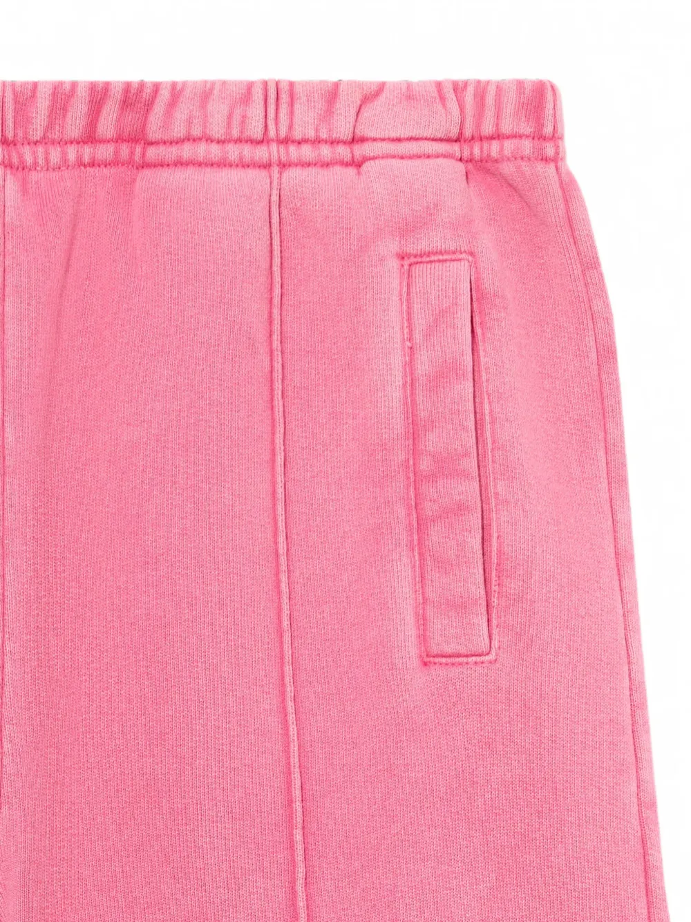 Palm Angels Kids Broek met vervaagd effect en logo-print Roze