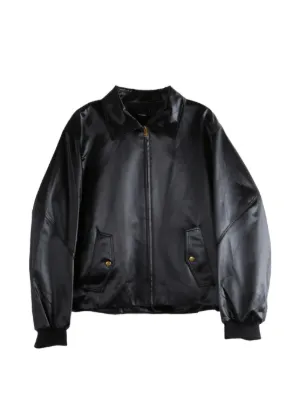 Neighborhood Leather Sports Jacket | Black | FARFETCH ZA