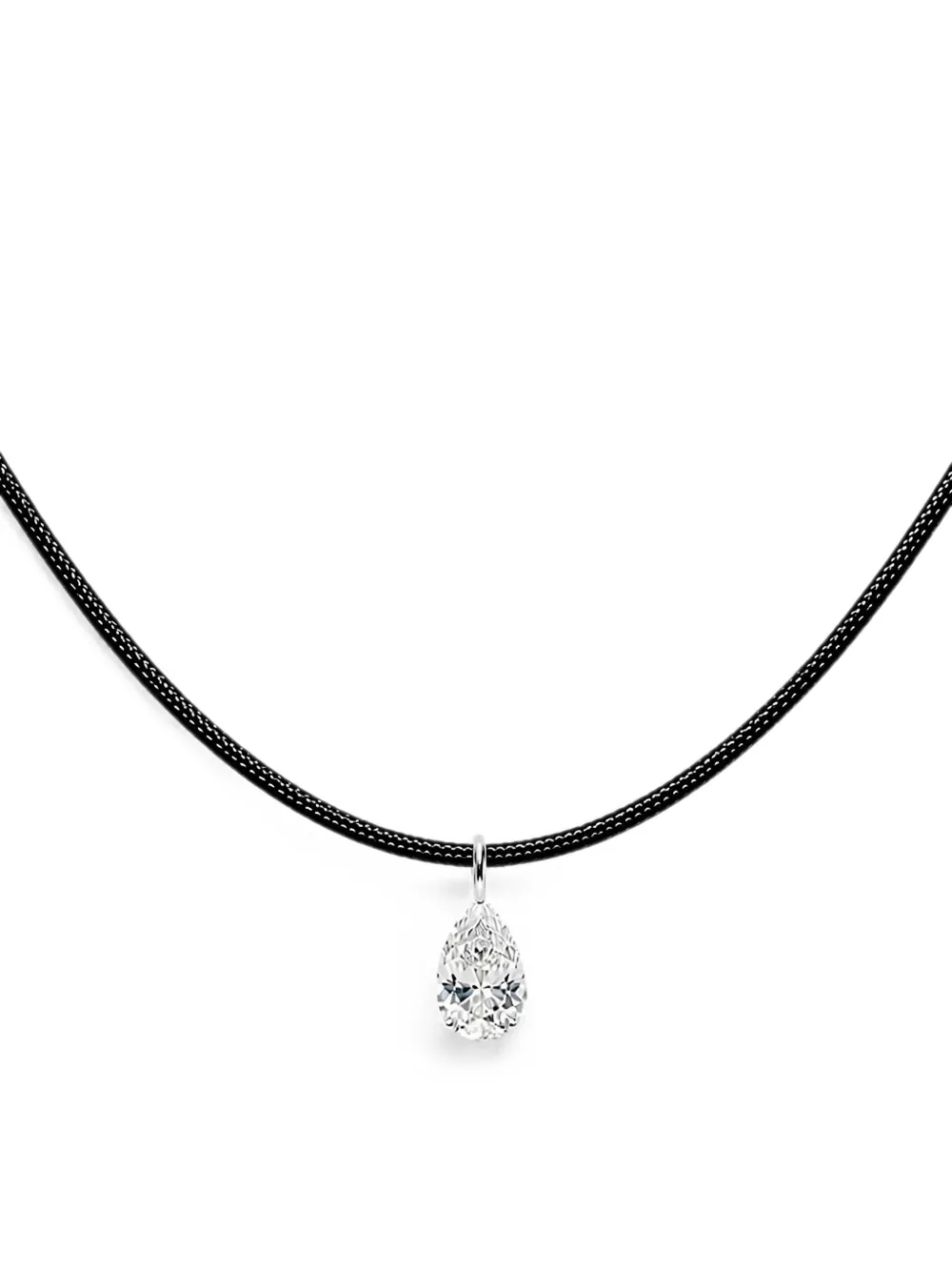 Persée Danaé Diamond Necklace In Black