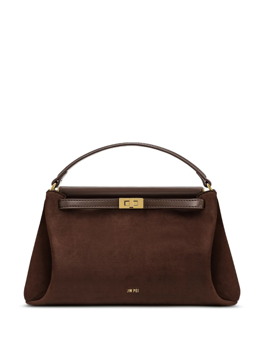 JW Pei Carmen top-handle tote bag - Marrone