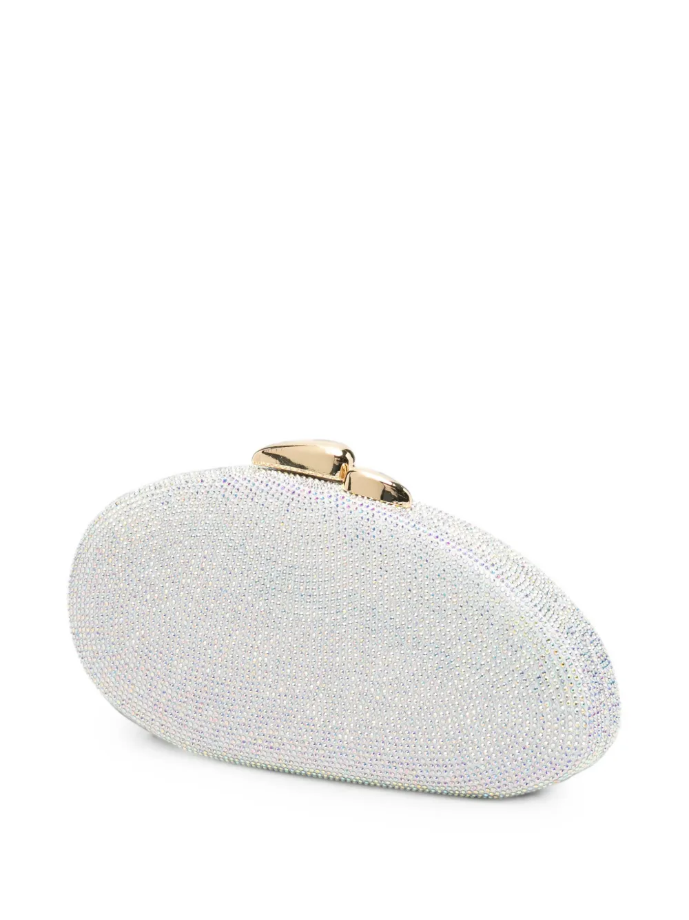 JW Pei Clutch verfraaid met stras Wit