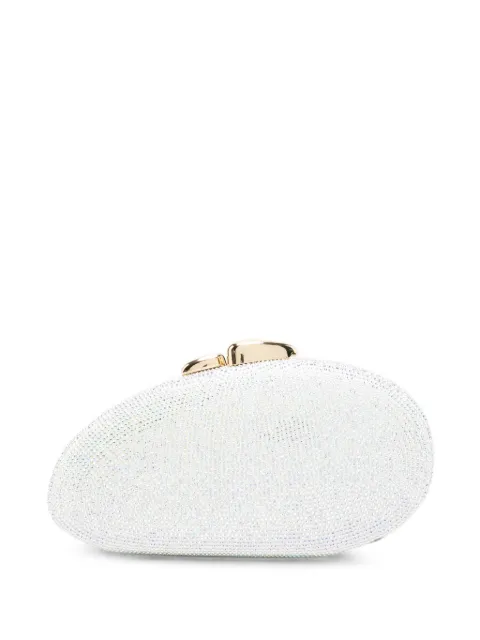 JW Pei rhinestone-embellished clutch bag