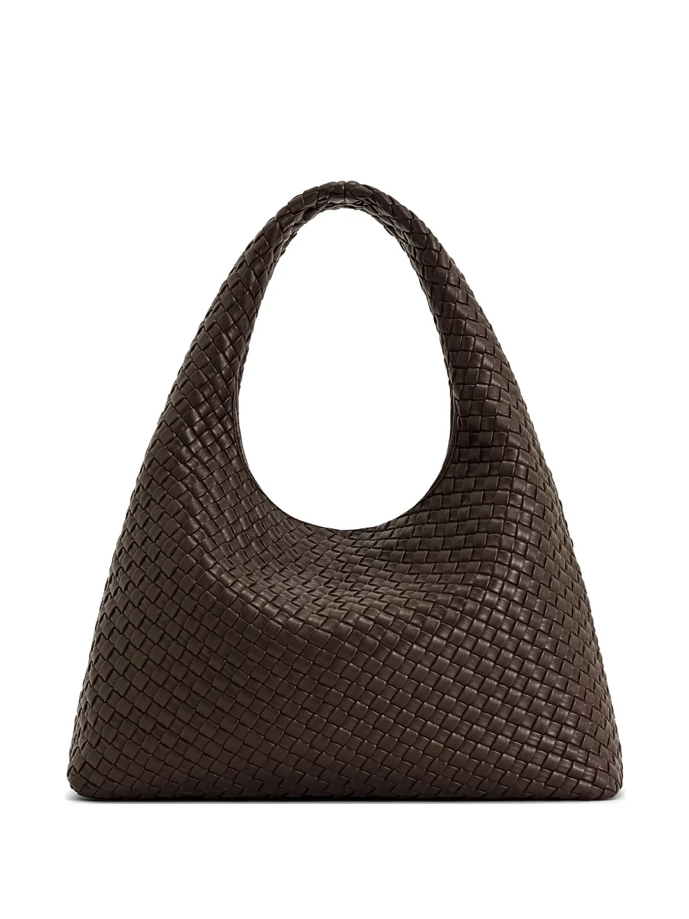 JW Pei Laura woven shoulder bag - Marrone