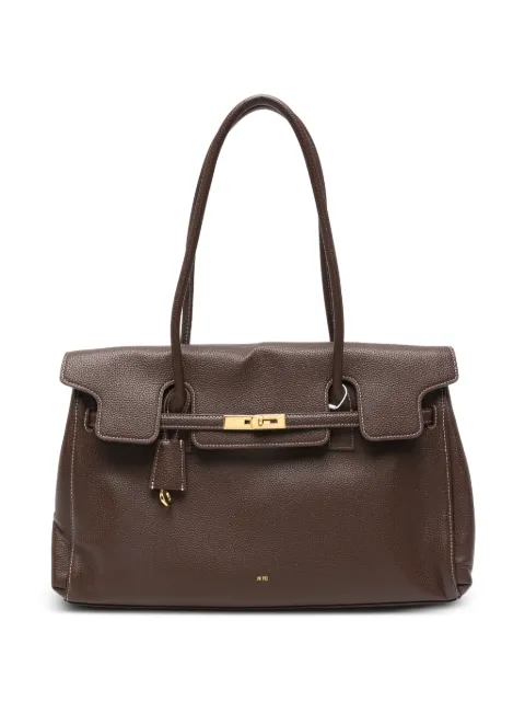 JW Pei large Yara twist-lock-fastening shoulder bag