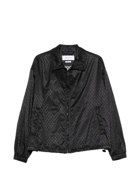 Alexander McQueen Skull-jacquard jacket