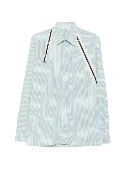 Alexander McQueen Harness striped shirt