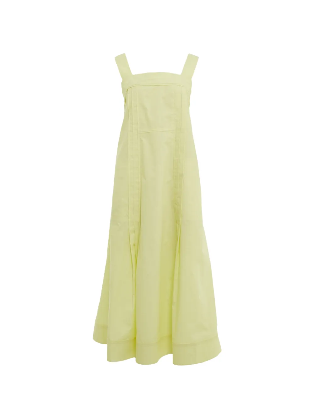 3.1 Phillip Lim square-neck flared maxi dress - Giallo
