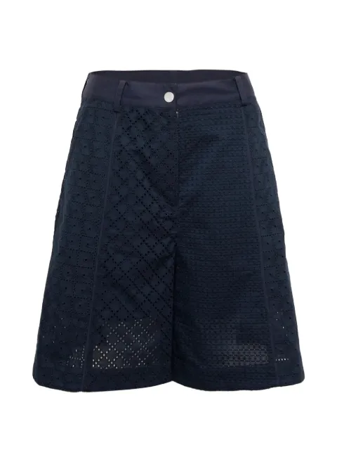 3.1 Phillip Lim shorts con bordado inglés