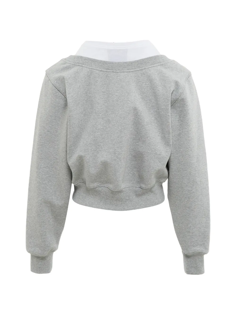 3.1 Phillip Lim Gelaagde sweater verfraaid met ring Grijs